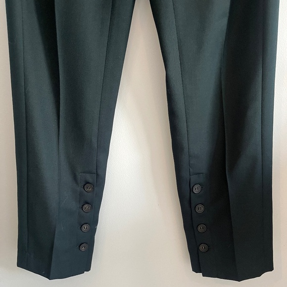 Acne Studios Dark Green Trousers/Pants - Picture 3 of 7